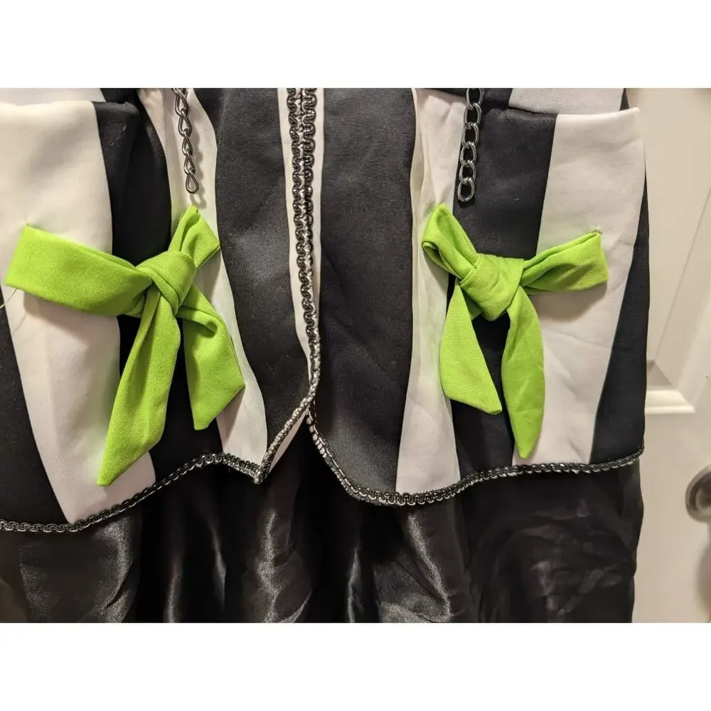 Spirit Halloween Beetlejuice Dress Women’s Costume Cosplay Size S (4-6) - Picture 4 of 10